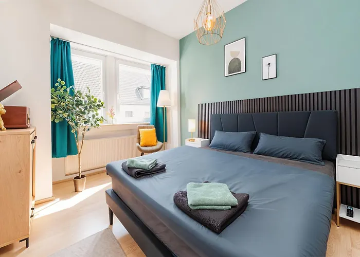 Smart - - Perfect For 5 Guests! - Balcony - Netflix - Free Parking Zone * Essen