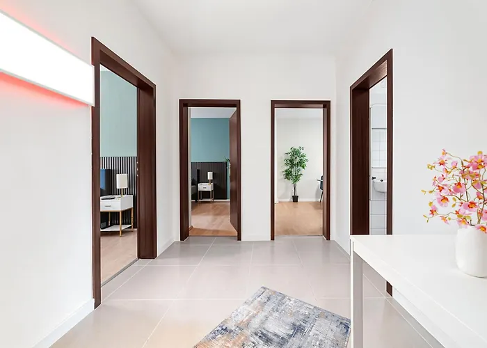 Smart - - Perfect For 5 Guests! - Balcony - Netflix - Free Parking Zone Apartamento Essen